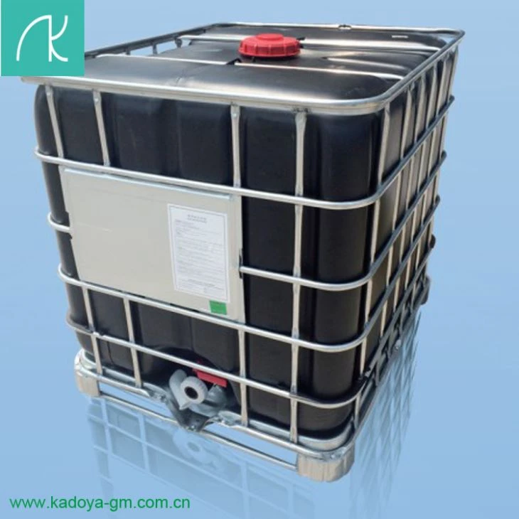 Anti-statični Black 1000L plastični IBC spremnik za skladištenje